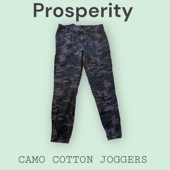 Prosperity Pants - Prosperity camo joggers (L)